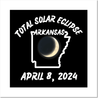 Arkansas Total Solar Eclipse Posters and Art